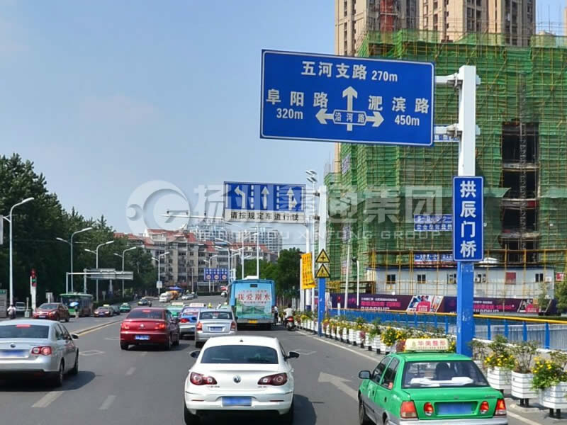 BZG-017，F(xiàn)型交通標(biāo)志桿，合肥交通標(biāo)志桿