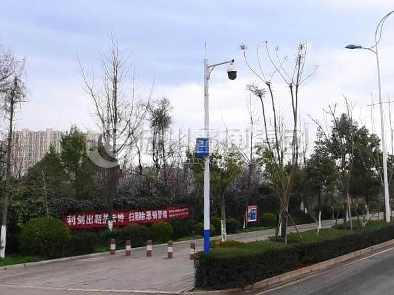 DJG-025，電子警察桿，治安監(jiān)控桿