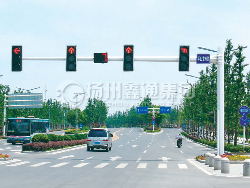 XHDG-003，八棱信號(hào)燈桿，揚(yáng)州信號(hào)燈桿