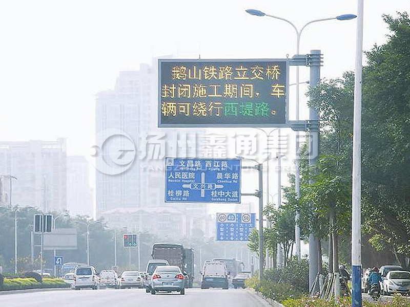 YDP-014，誘導(dǎo)屏桿，信息發(fā)布屏立桿